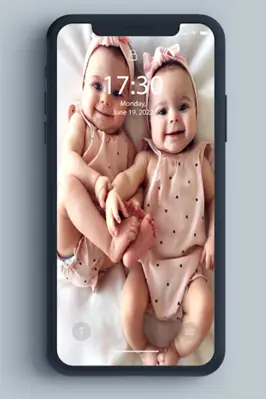 Cute Baby Wallpaper android App screenshot 1