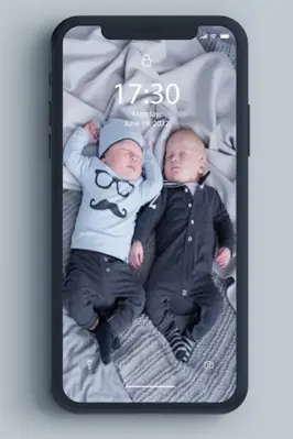 Cute Baby Wallpaper android App screenshot 2